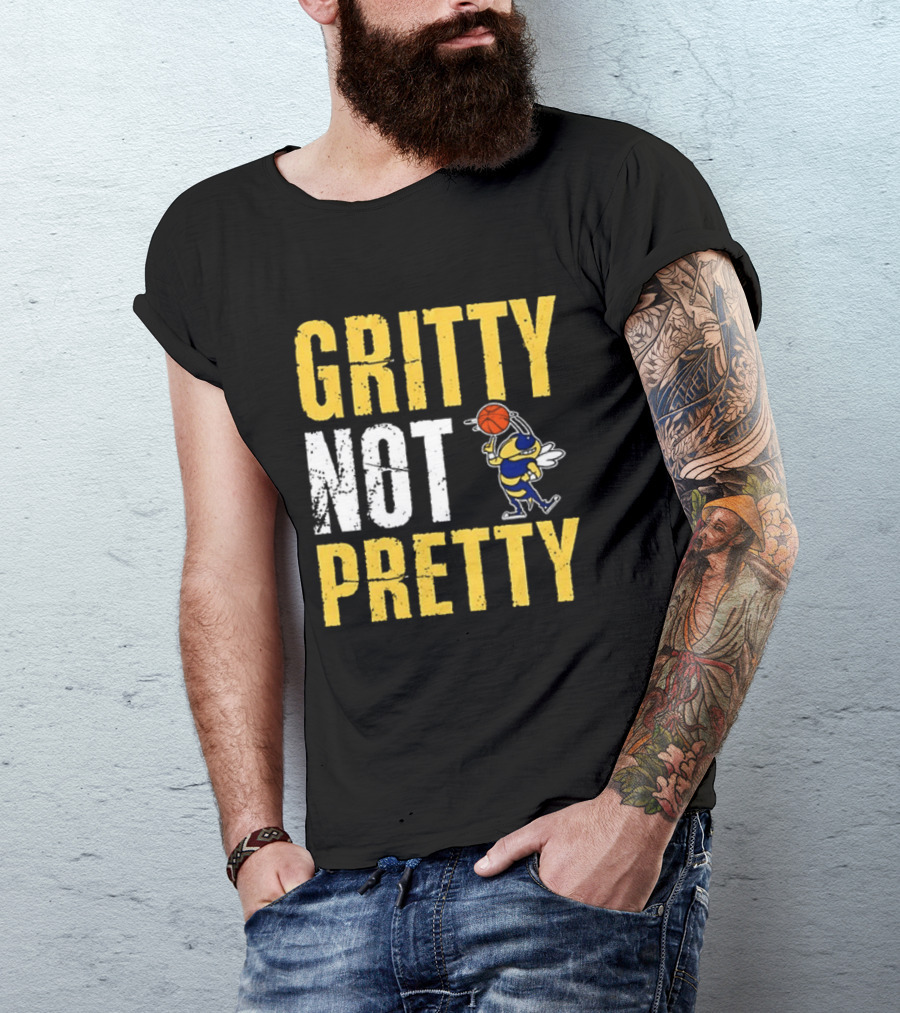 Gritty Not Pretty Georgia Tech Buzz Basketball T-Shirt