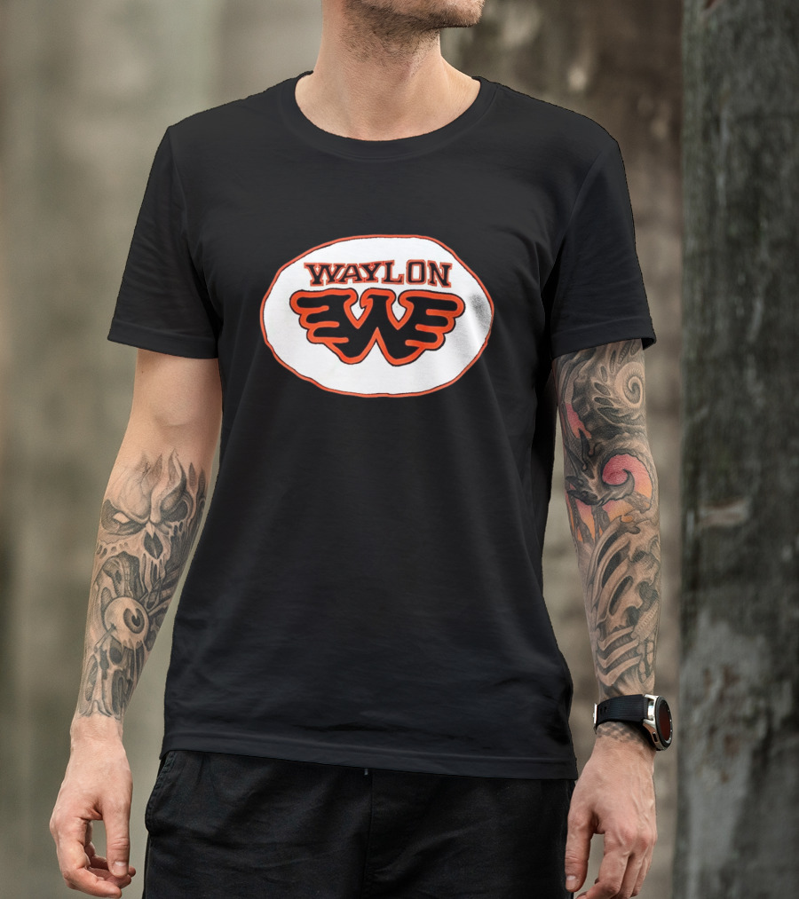 Waylon Jennings Outlaw Country Winged WW 2026 Collection T-Shirt