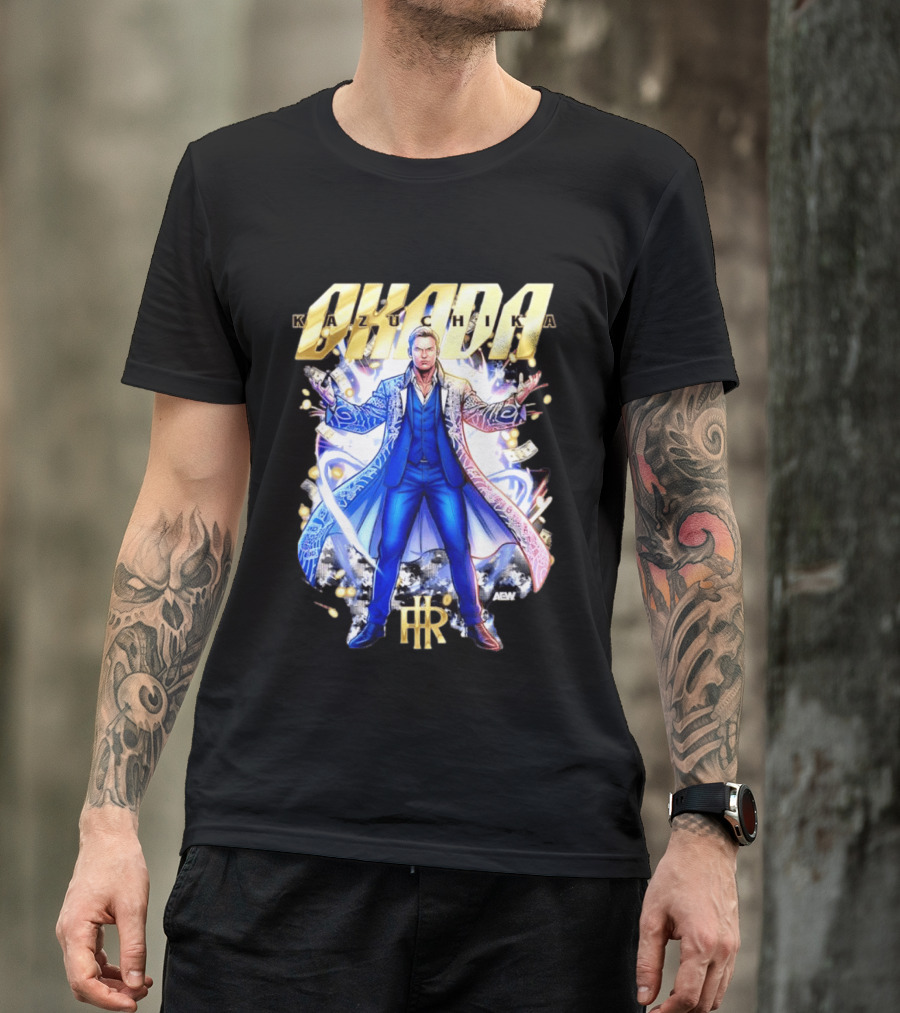 Kazuchika Okada Rainmaker AEW Money Energy HR T-Shirt