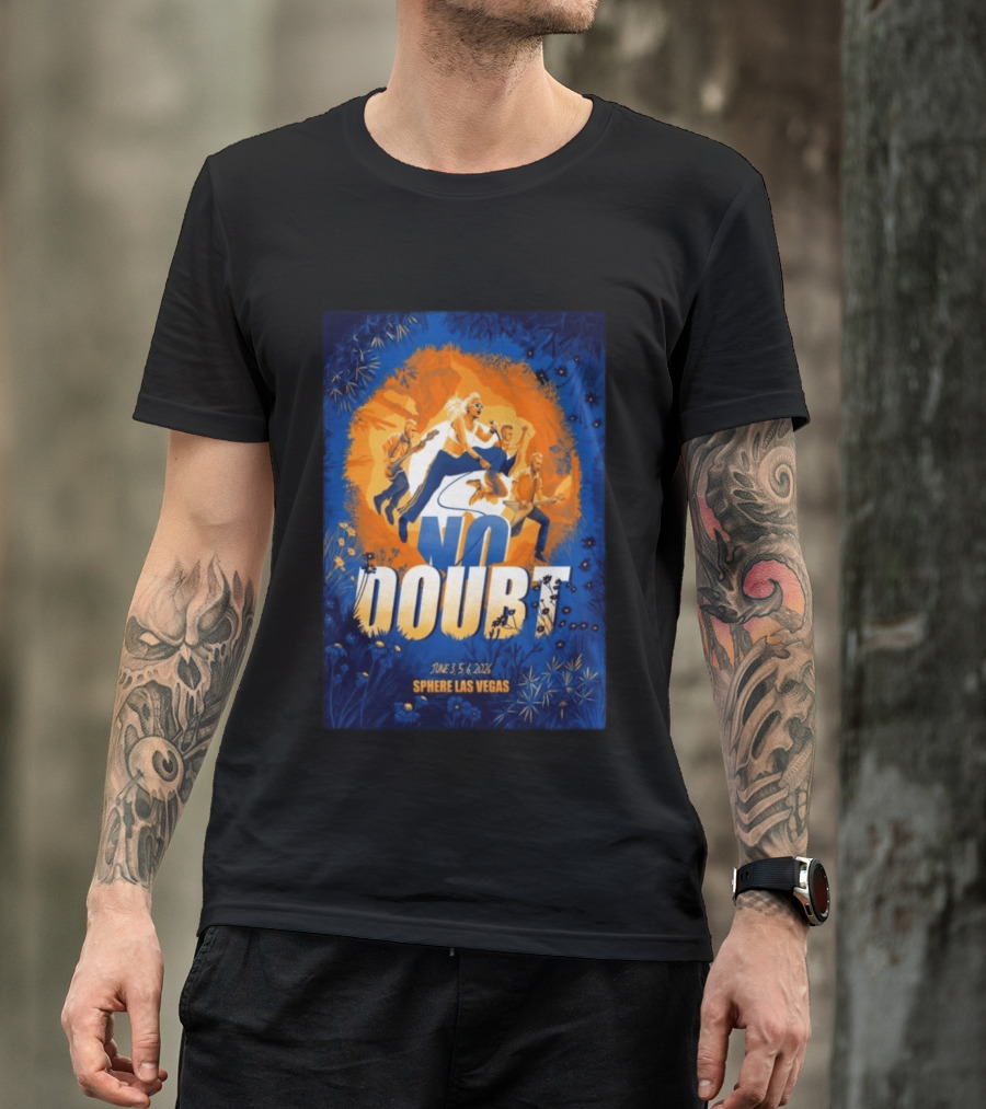 No Doubt June 3 5 6 2026 Sphere Las Vegas Concert Event T-Shirt