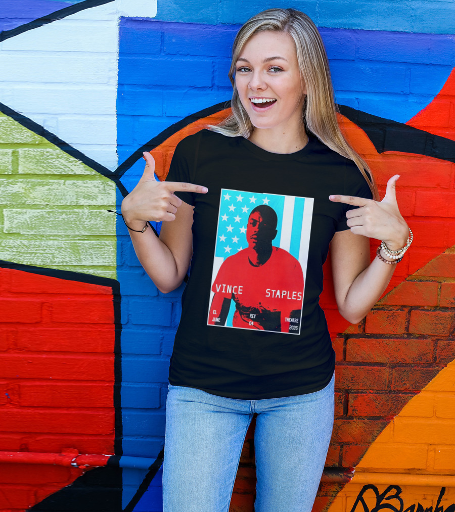 Vince Staples El Rey Theatre Los Angeles June 4 2026 T-Shirt