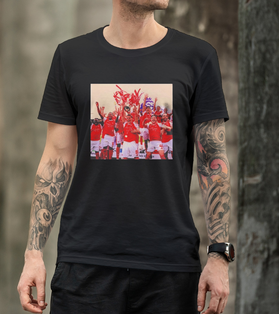 Champions Arsenal Premier League Triumph 2026 T-Shirt