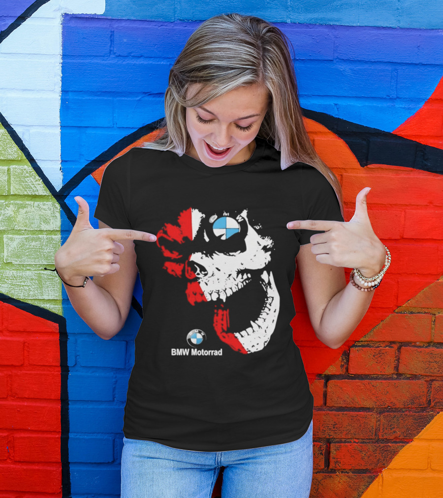 BMW Motorrad Rider Skull Soul T-Shirt