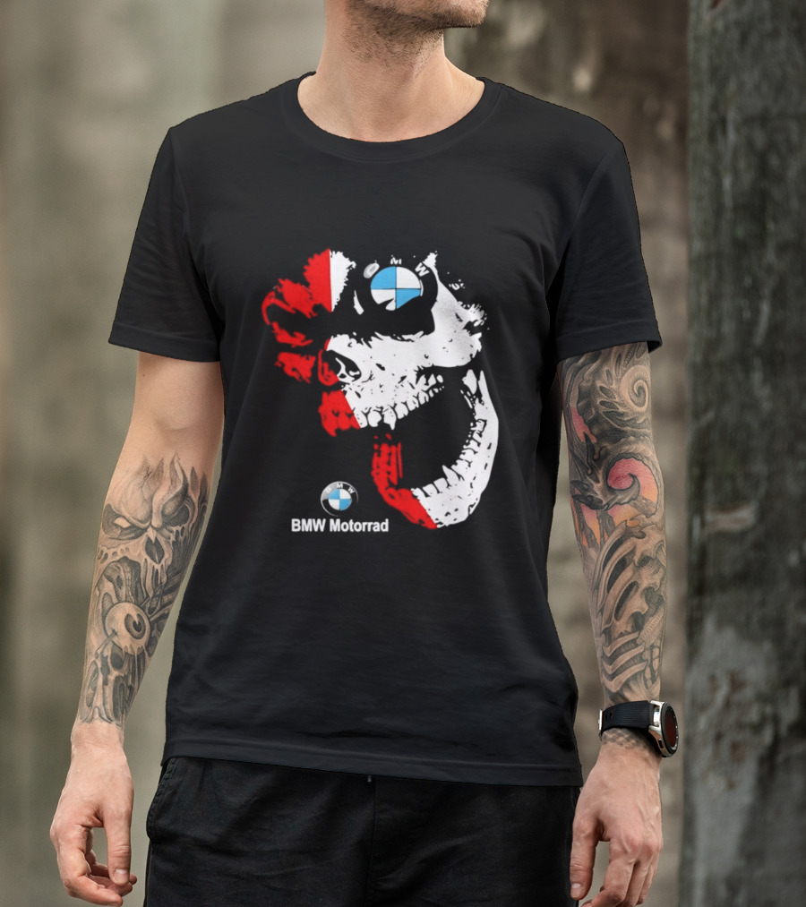 BMW Motorrad Rider Skull Soul T-Shirt