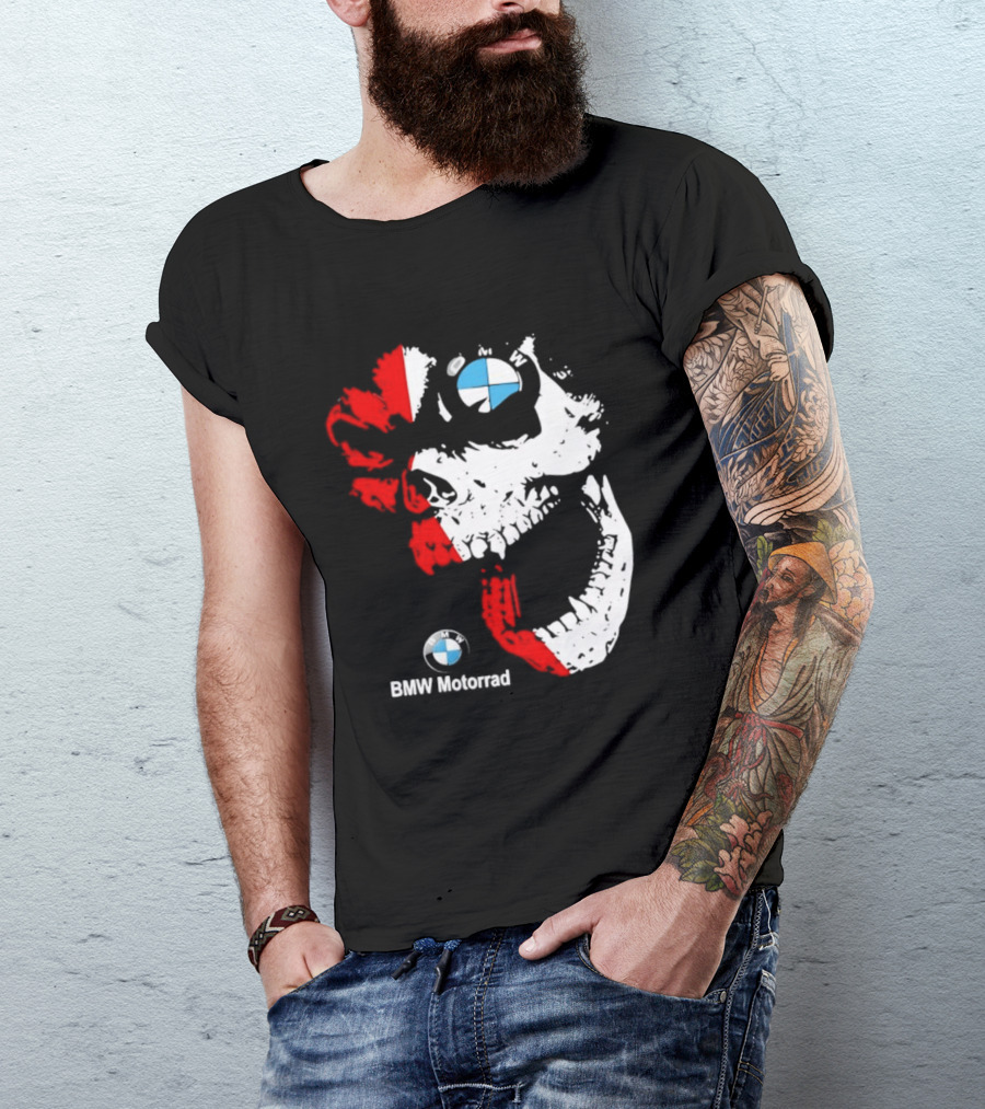 BMW Motorrad Rider Skull Soul T-Shirt