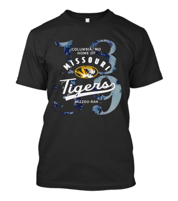 Columbia MO Home Of Missouri Tigers Mizzou Rah 1839 T-Shirt