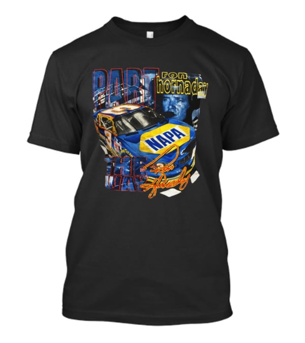 Rare 2000 NASCAR Ron Hornaday NAPA Part The Way Racing 3 T-Shirt