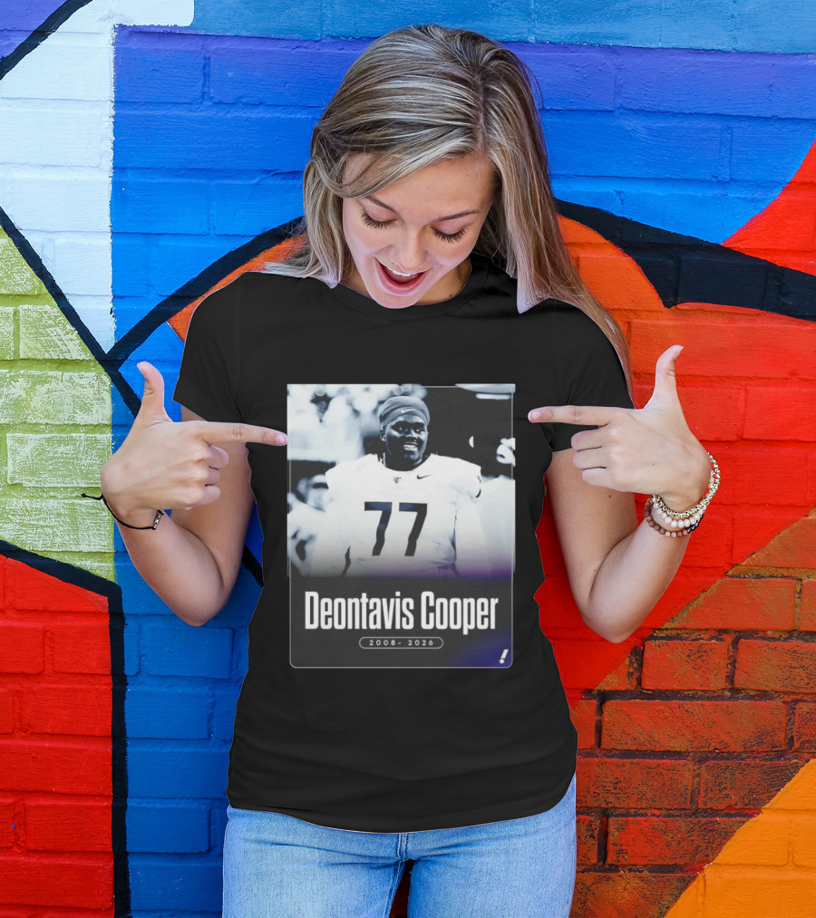 Deontavis Cooper 2008 2026 Nike 77 T-Shirt