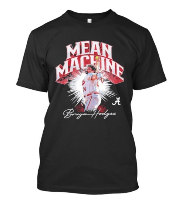 Mean Machine Braya Hodges Alabama Crimson Tide NCAA Softball T-Shirt