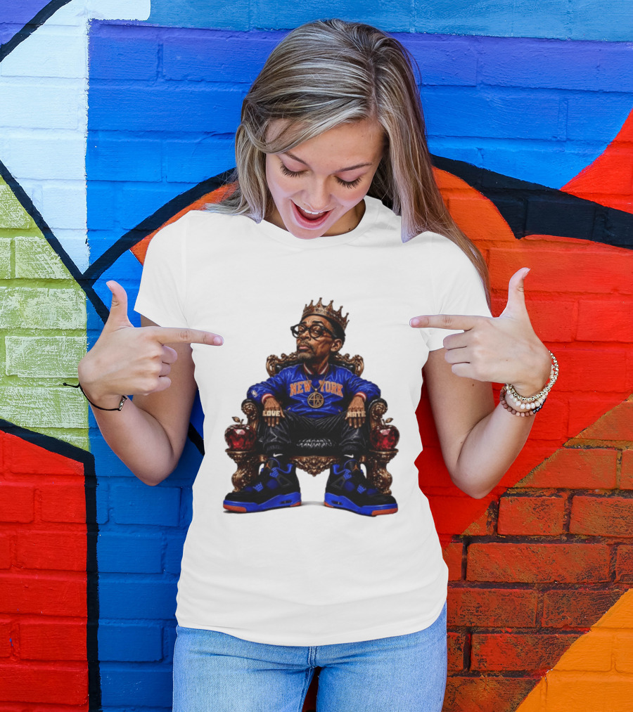 Spike Lee New York Knicks NBA Basketball Love Hate T-Shirt
