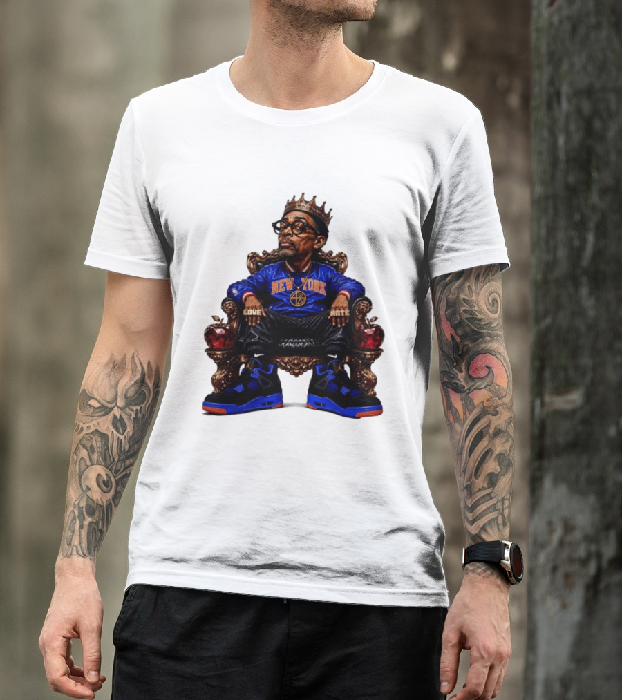 Spike Lee New York Knicks NBA Basketball Love Hate T-Shirt