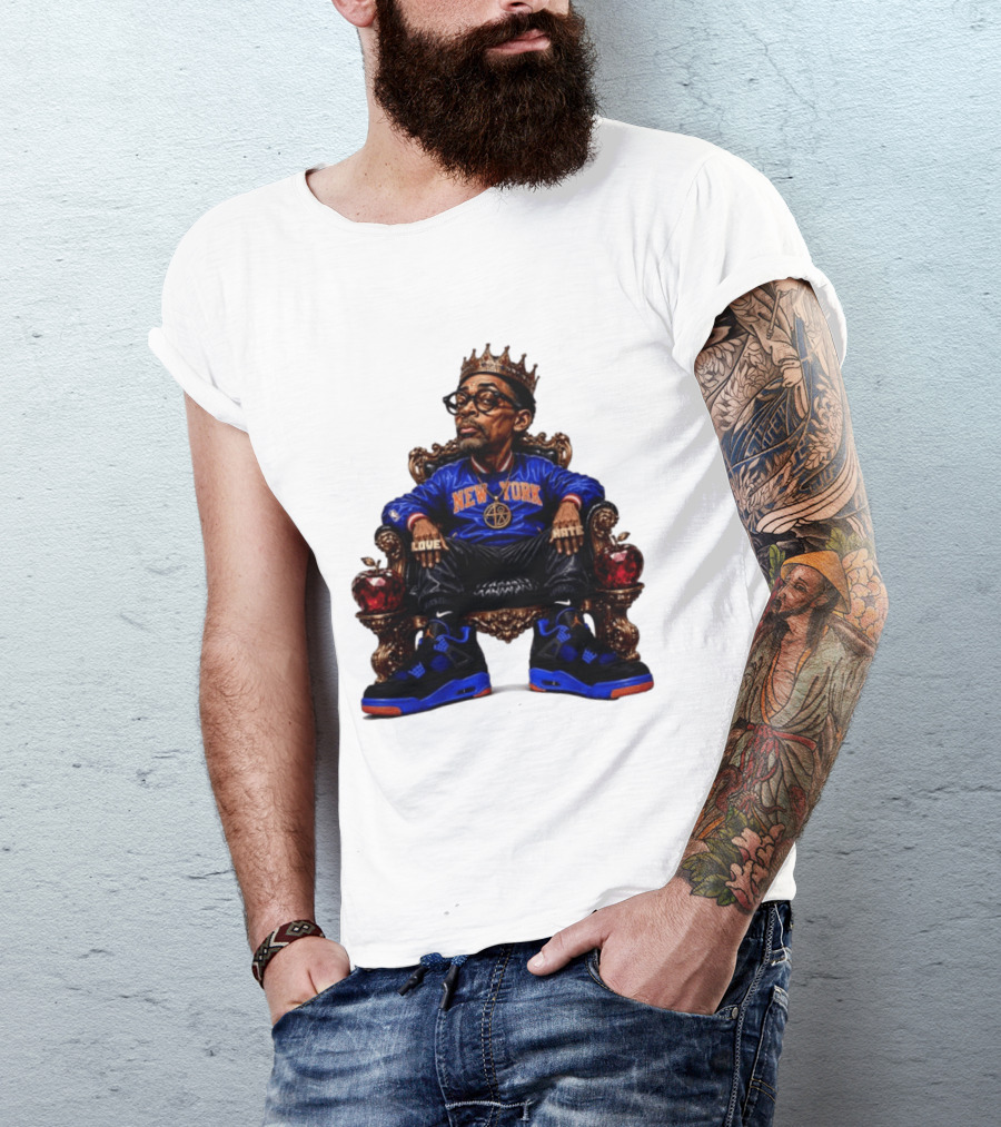 Spike Lee New York Knicks NBA Basketball Love Hate T-Shirt