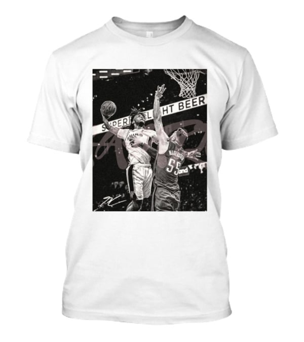 San Antonio Spurs Basketball Hartenstein 55 Player Action Photo Sport Superior Light Beer T-Shirt