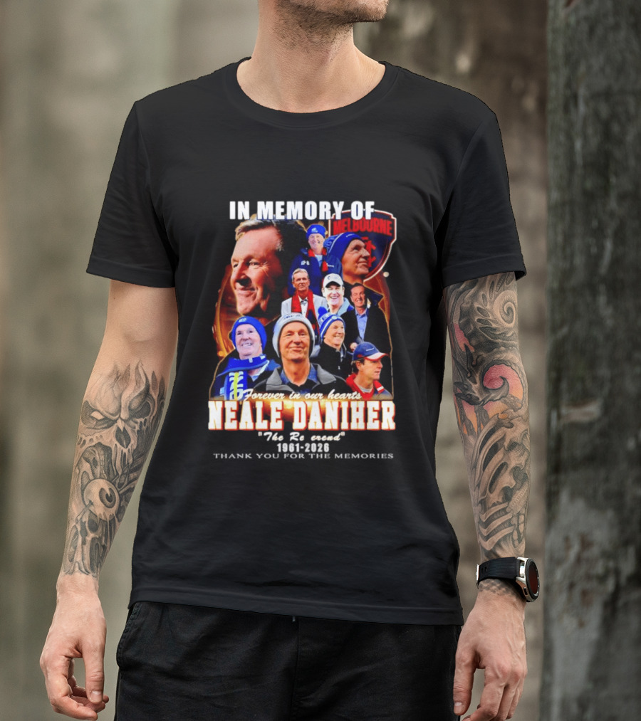 In Memory Of Melbourne Neale Daniher Forever In Our Hearts "The Reverend T-Shirt