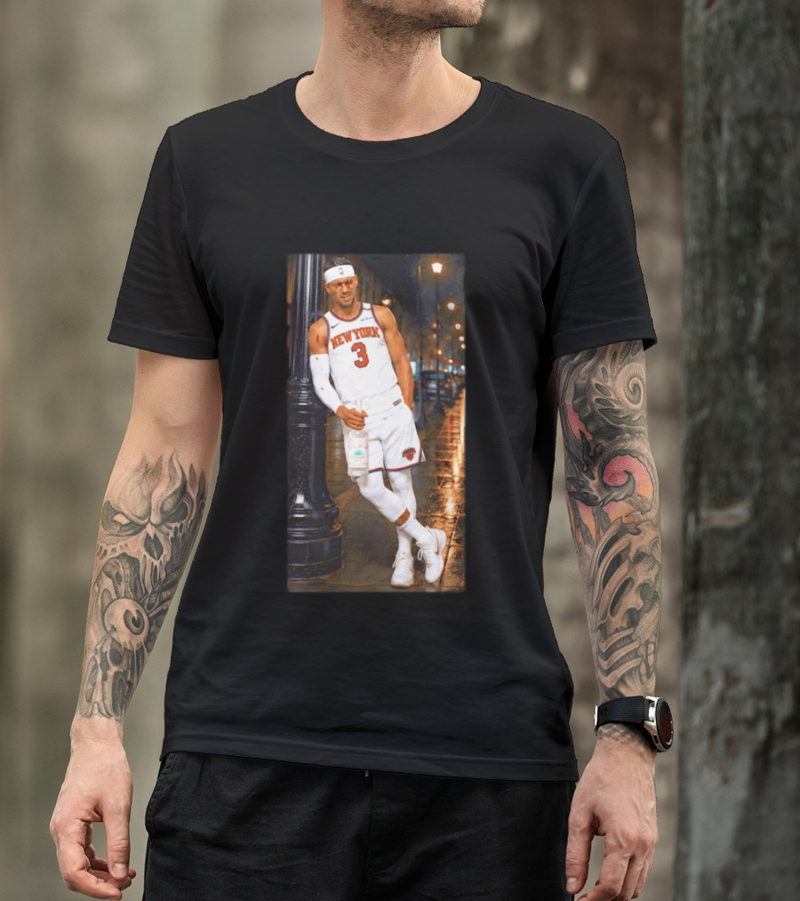 New York Knicks Josh Hart Number 3 NBA Basketball T-Shirt