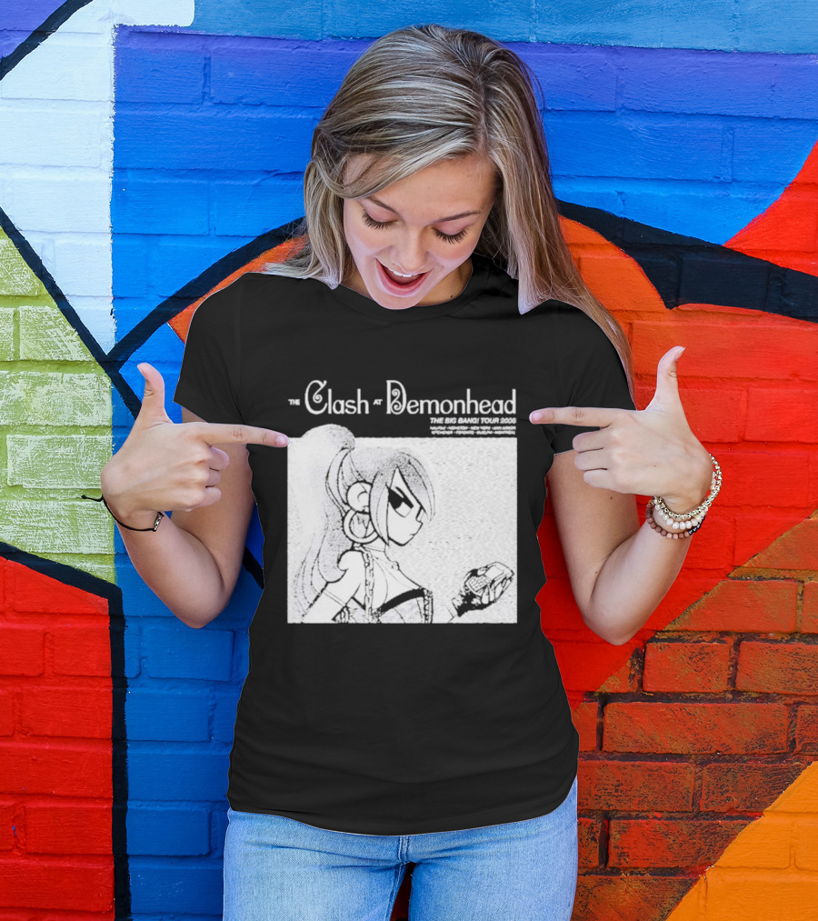 The Clash At Demonhead Tour 2006 Scott Pilgrim Vol 3 Infinite Sadness 20th Anniversary T-Shirt