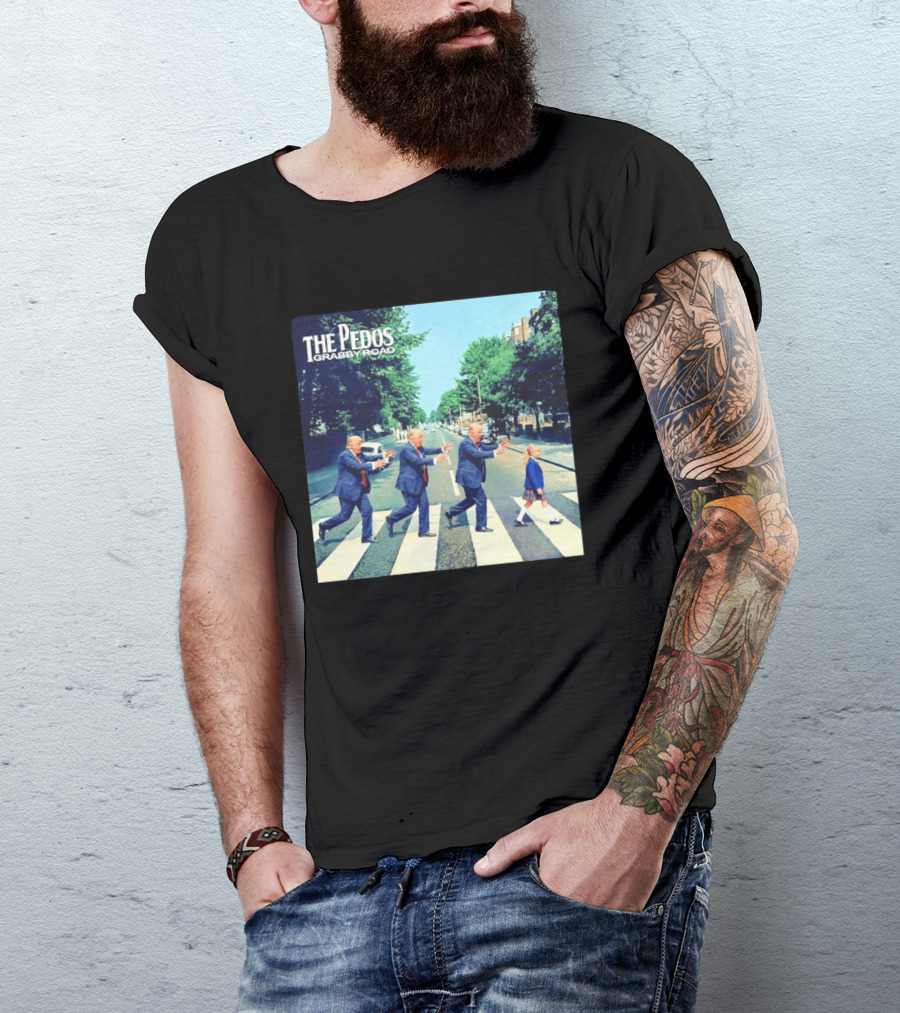 The Pedos Grabby Road Trump Chasing A Girl T-Shirt