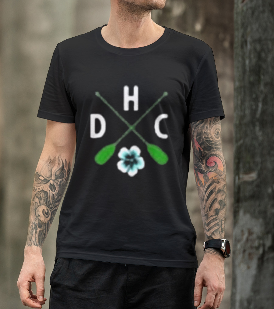 Dance Hall Crashers DHC Exclusive Hawaii Paddles And Flower T-Shirt