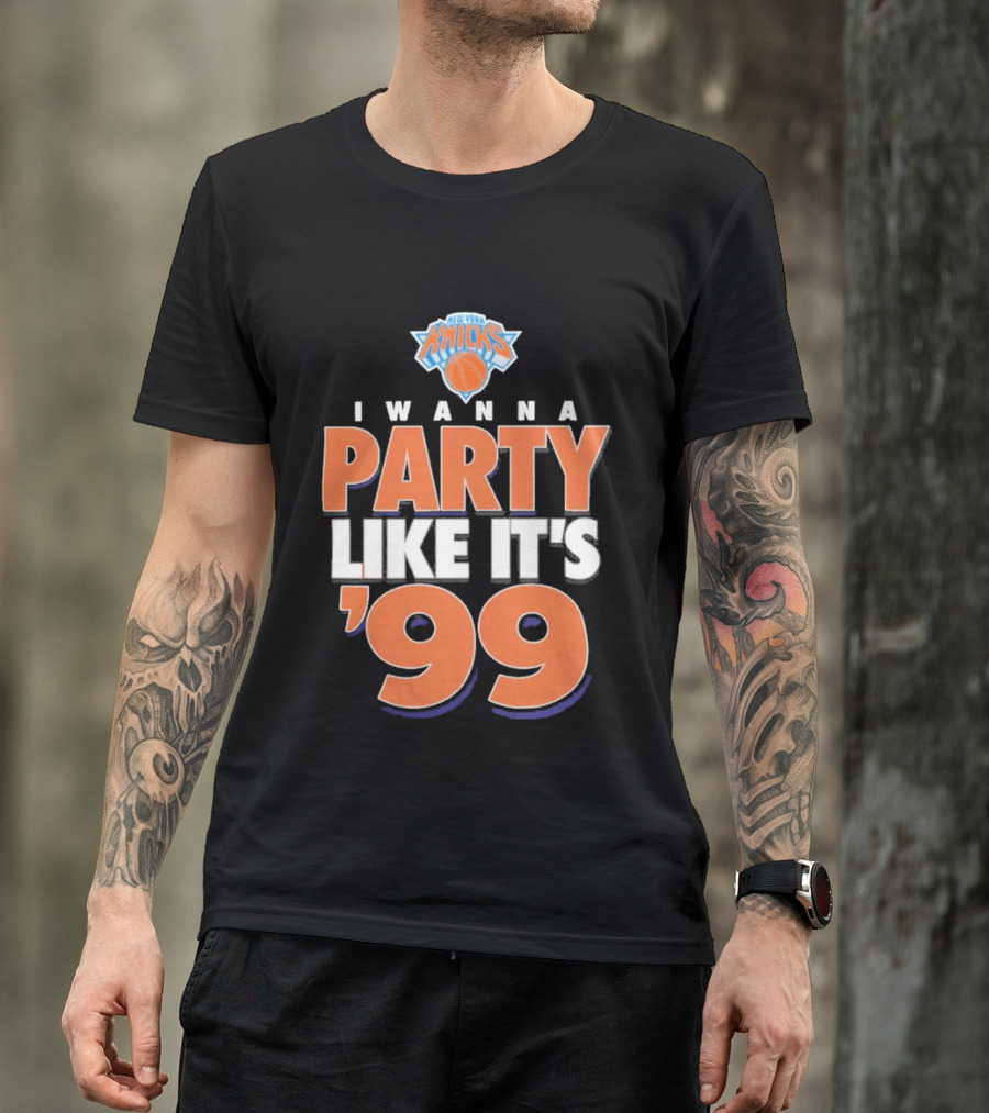New York Knicks I Wanna Party Like It's '99 T-Shirt