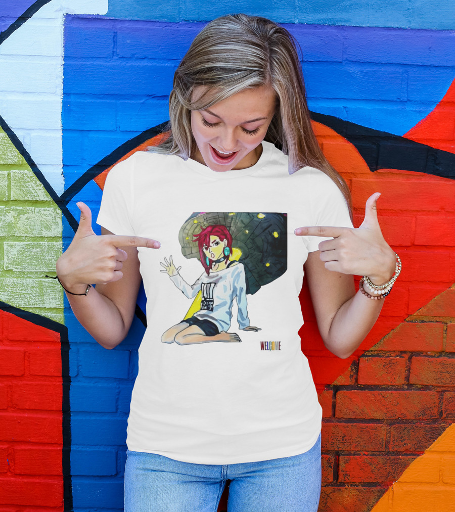 Ayase Momo UFO Anime Welcome T-Shirt