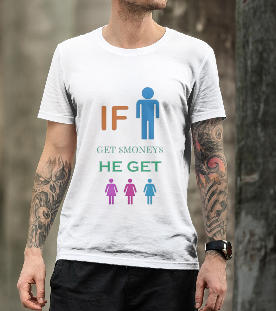 IF Get $Money$ He Get T-Shirt