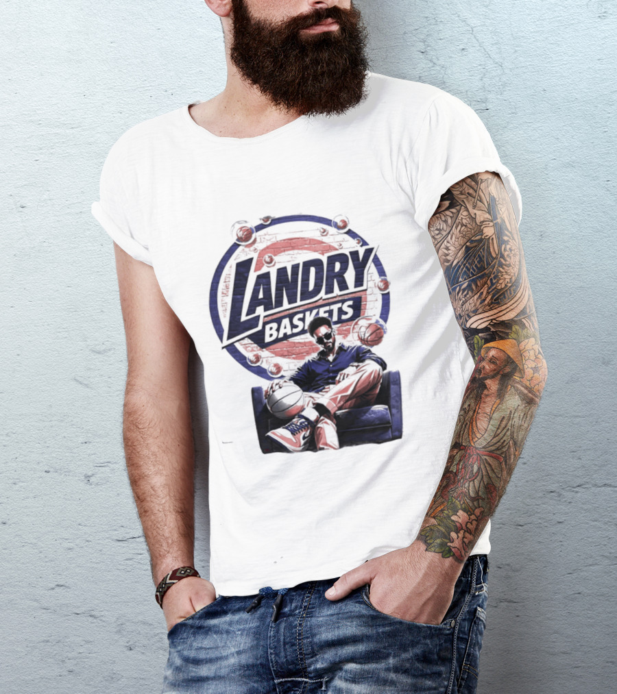 Landry Fields NBA New York Knicks Landry Baskets Basketball T-Shirt