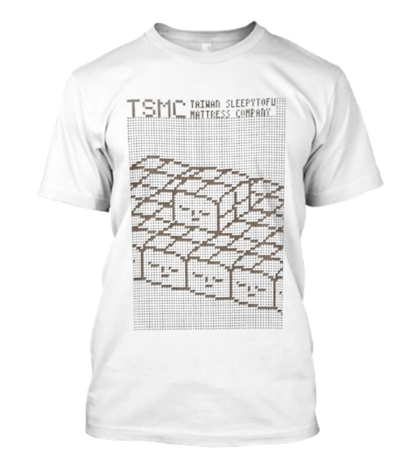 TSMC Taiwan Sleepytofu Mattress Company Tofu Blocks T-Shirt