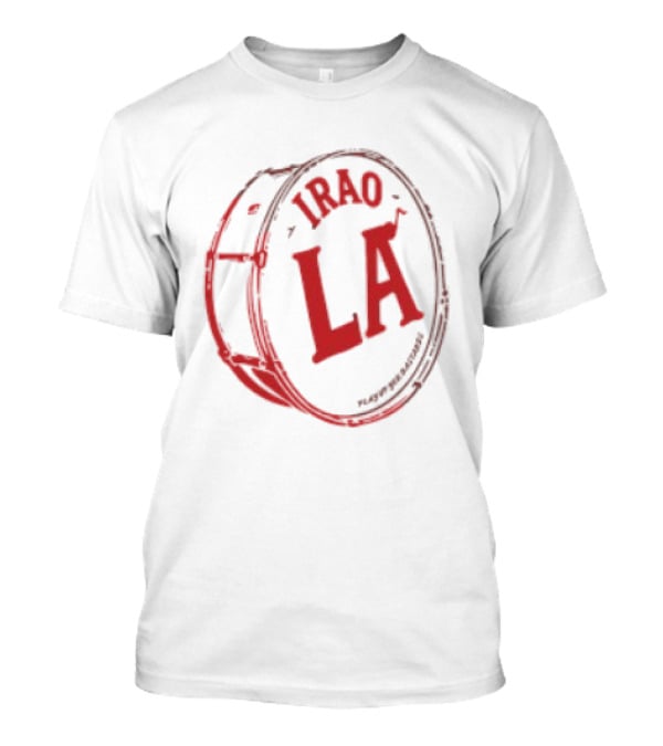 Irao LA Play Up Yer Bastards Barrel Red T-Shirt