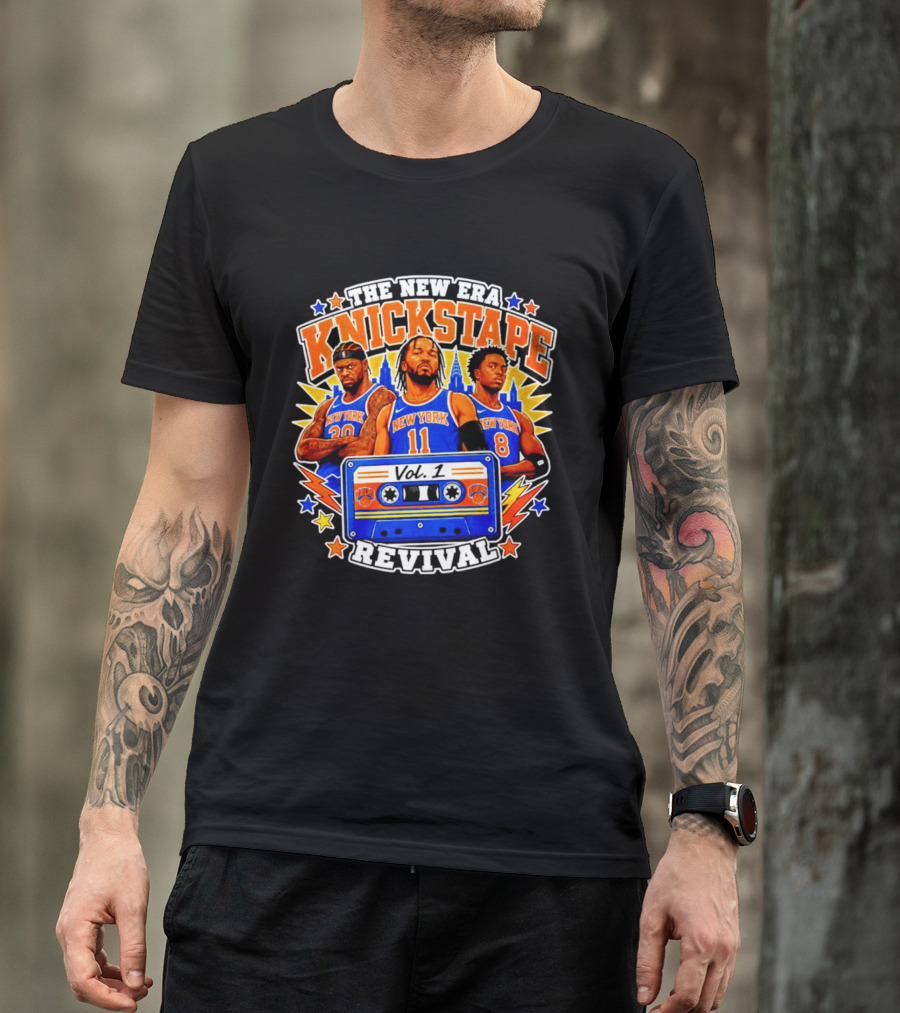 New York Knicks The New Era Knickstape Vol 1 Revival T-Shirt