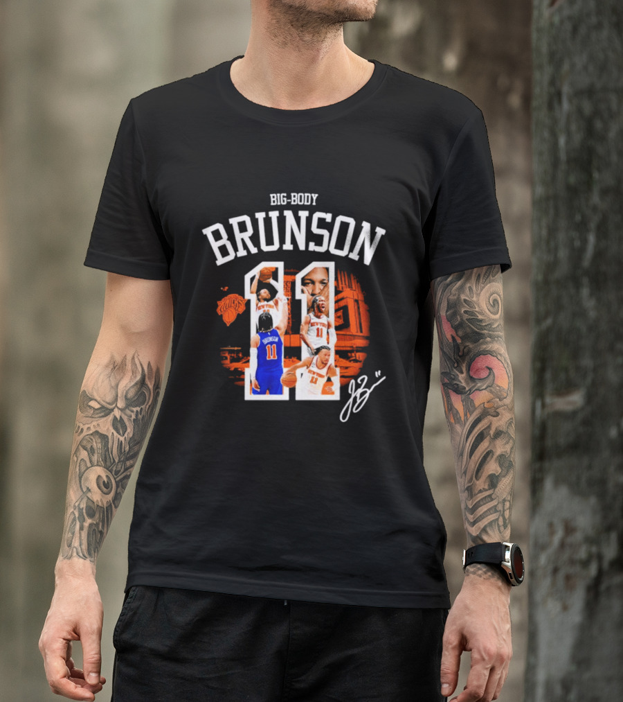 Big Body Brunson New York Knicks Basketball 11 T-Shirt