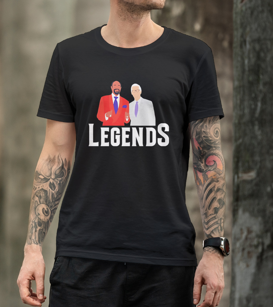 New York Knicks Legends Broadcasters Duo T-Shirt