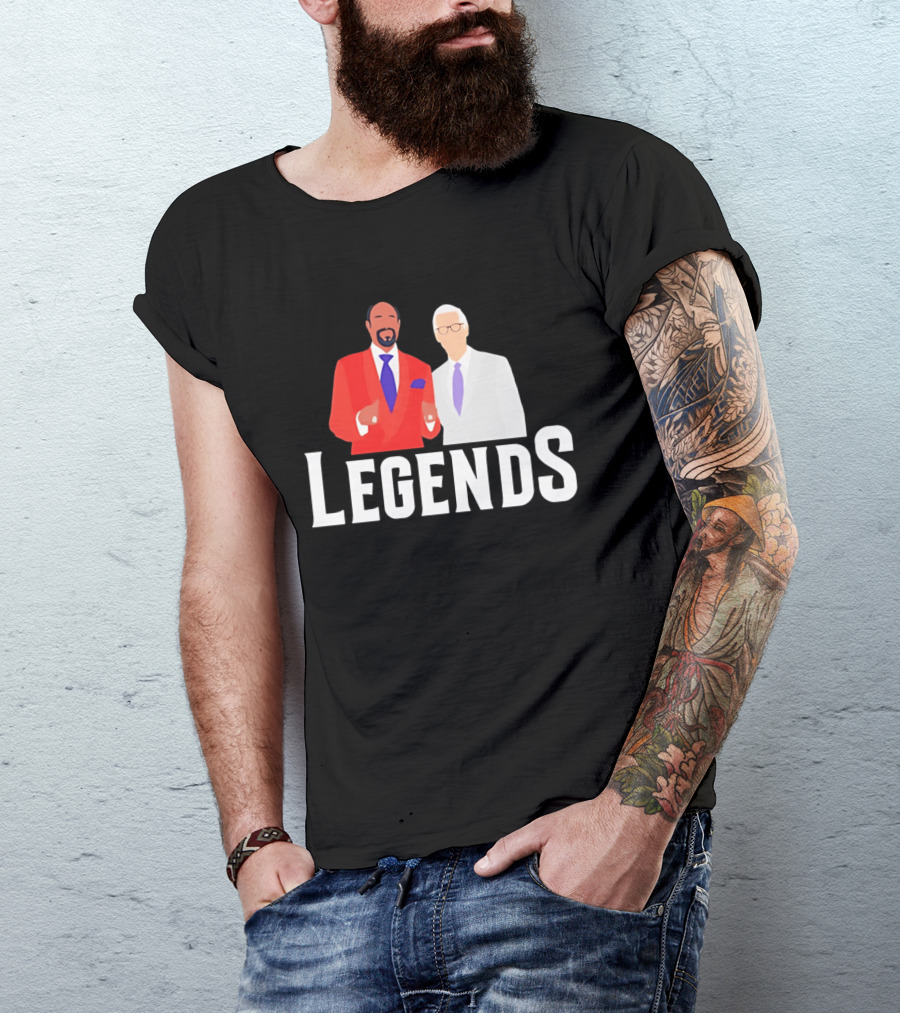 New York Knicks Legends Broadcasters Duo T-Shirt