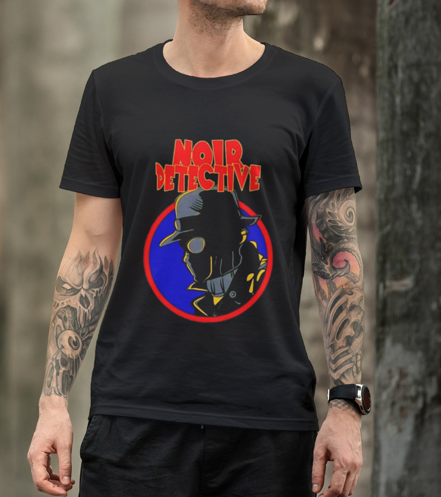 Noir Detective Private Investigator Mystery Solver T-Shirt