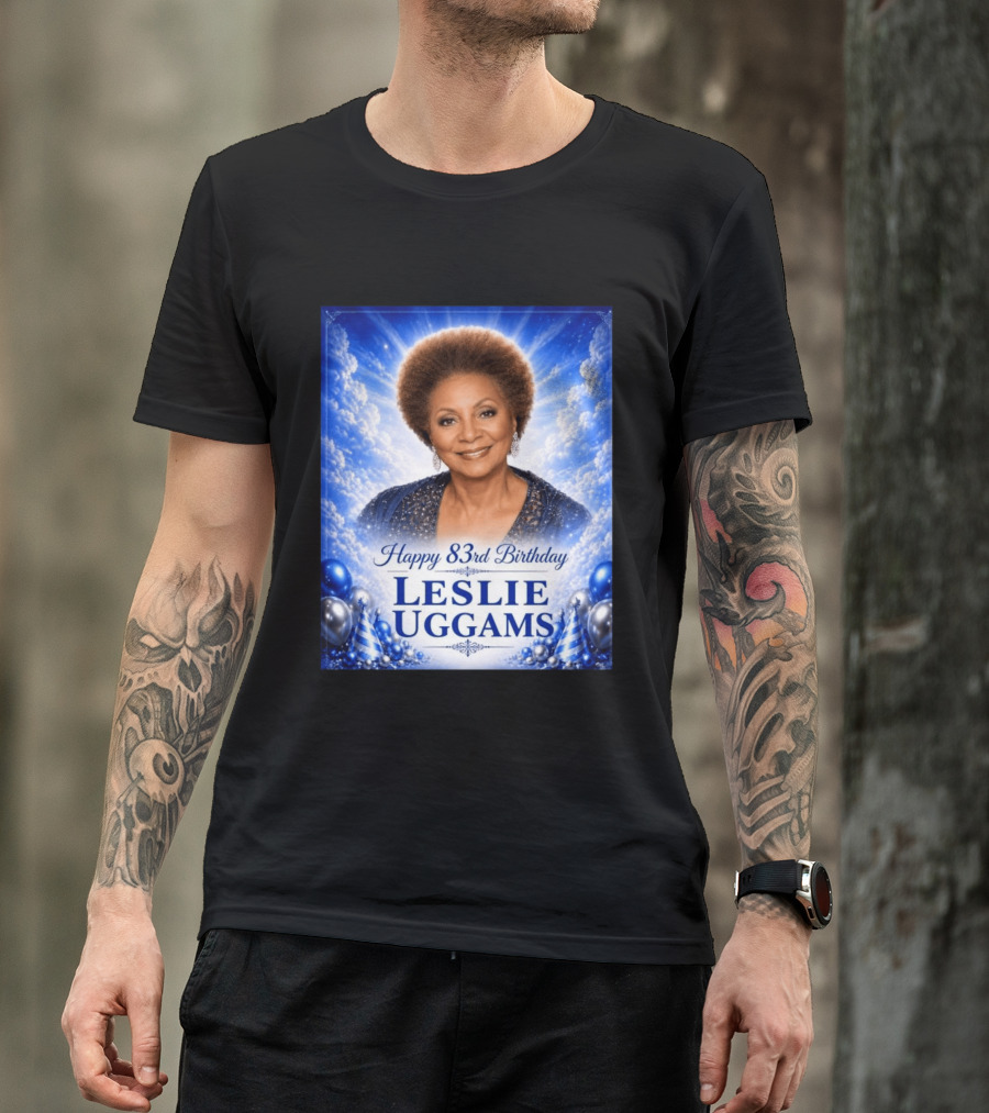 Happy 83rd Birthday Leslie Uggams Celebration T-Shirt