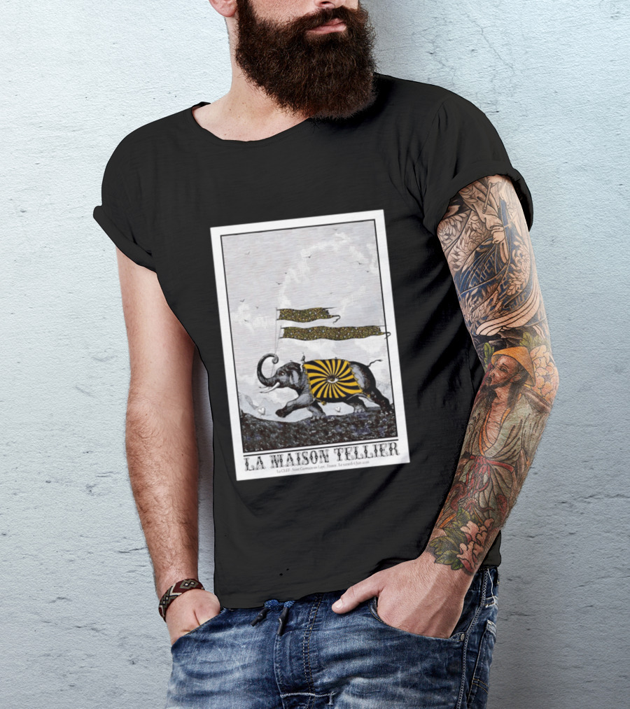 La Maison Tellier La CLEF Saint Germain En Laye Le Samedi 6 Juin 2026 Elephant T-Shirt