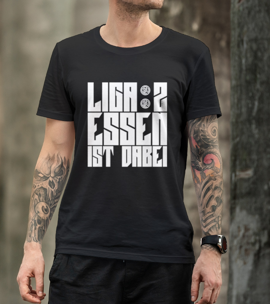 Liga 2 Essen Ist Dabei Soccer Celebration Football T-Shirt
