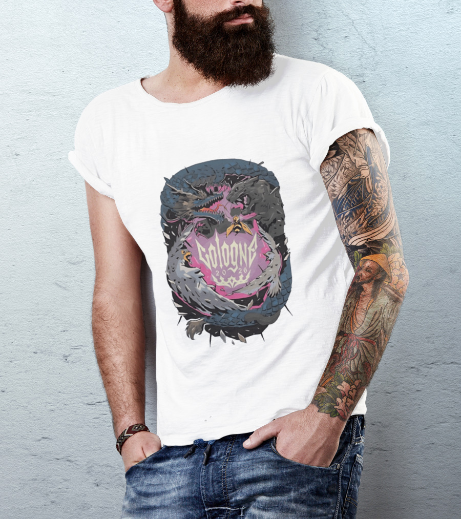 Cologne 2026 Dragon Panther Bee Bird Esports Tournament Team Fantasy Gaming T-Shirt