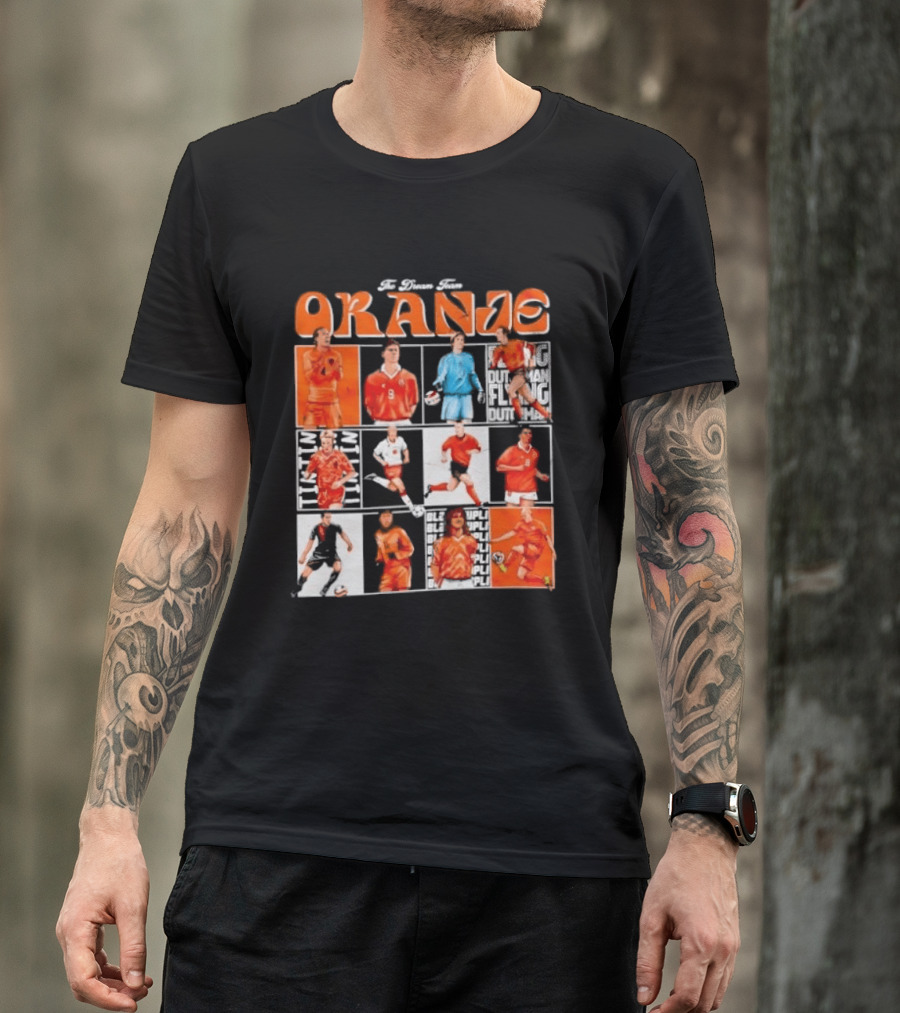 The Oranje Holland Football Legends Dream Team Series T-Shirt