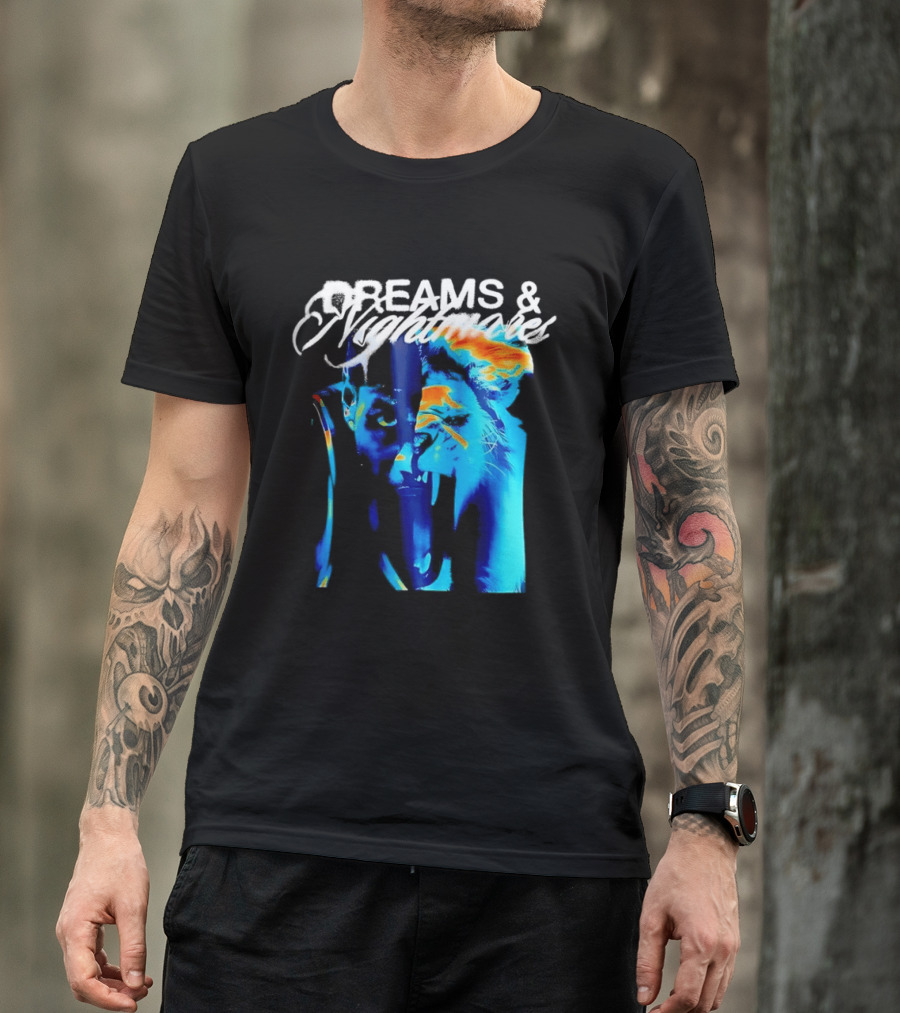 Kobe Bryant Mamba Lion Dreams Nightmares T-Shirt