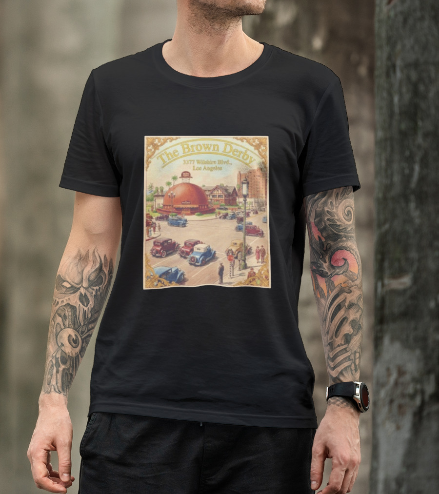 The Brown Derby 3377 Wilshire Blvd Los Angeles T-Shirt