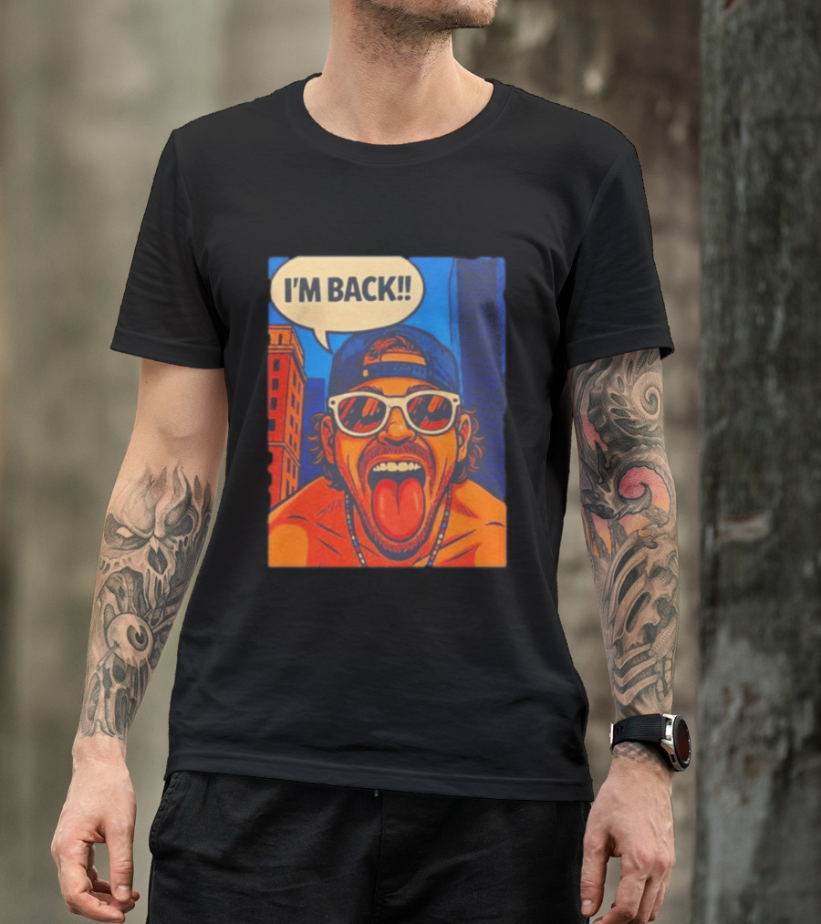 Los Angeles Dodgers Kike Hernandez I'm Back T-Shirt