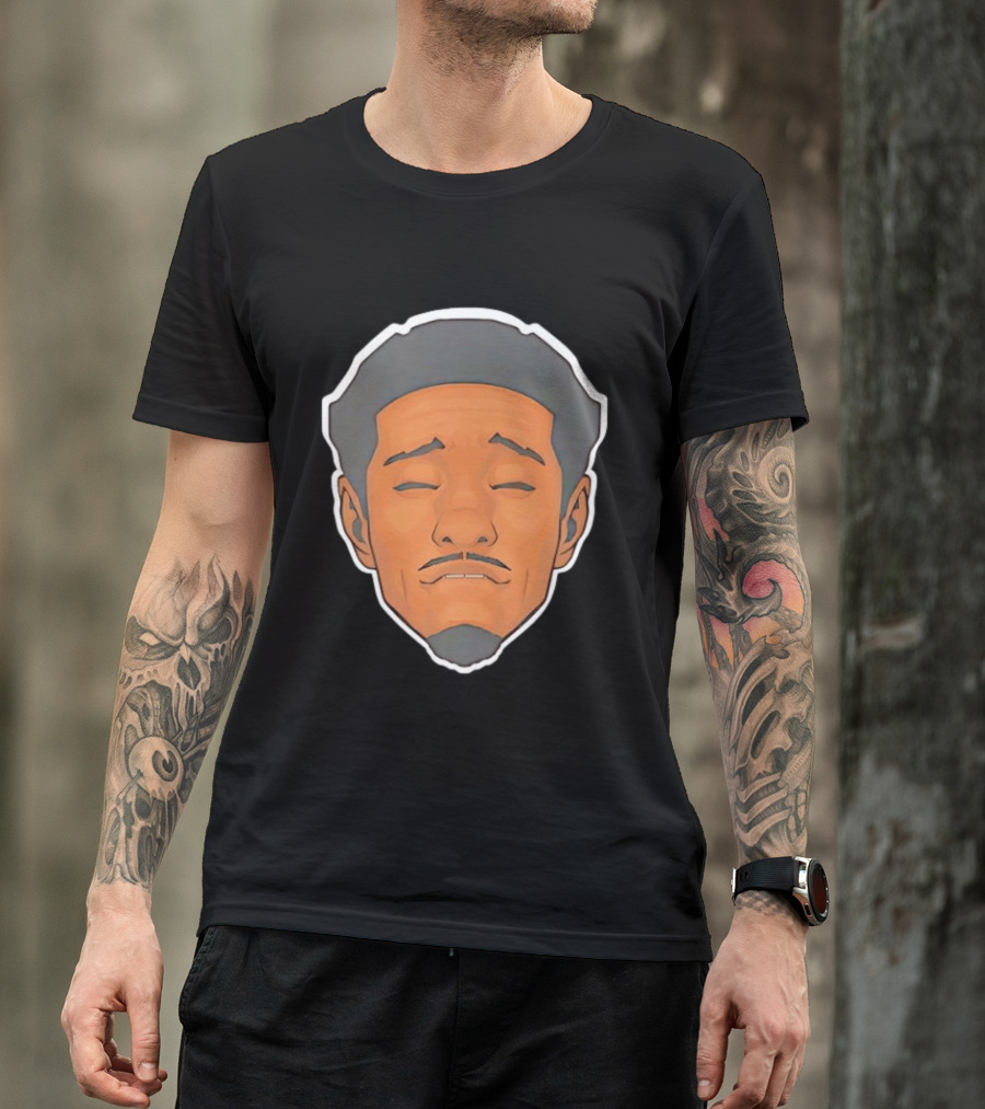 Klay Thompson Eyes Closed NBA Focus T-Shirt