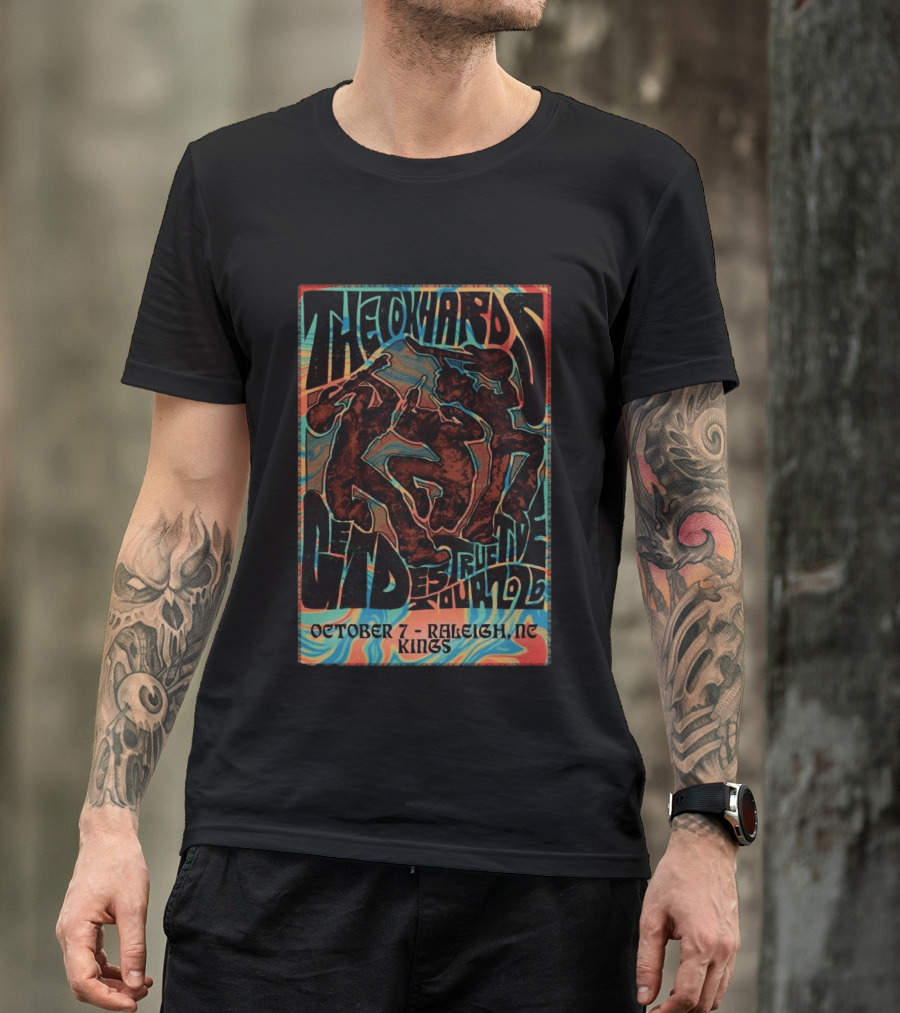 The Toxhards October 7 True Live Tour 2026 Raleigh Nc Kings T-Shirt