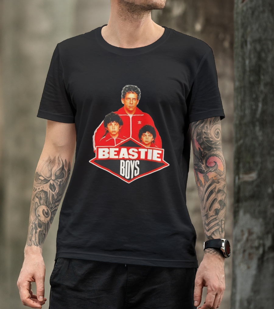 Beastie Boys Red Tracksuit Iconic Hip Hop T-Shirt