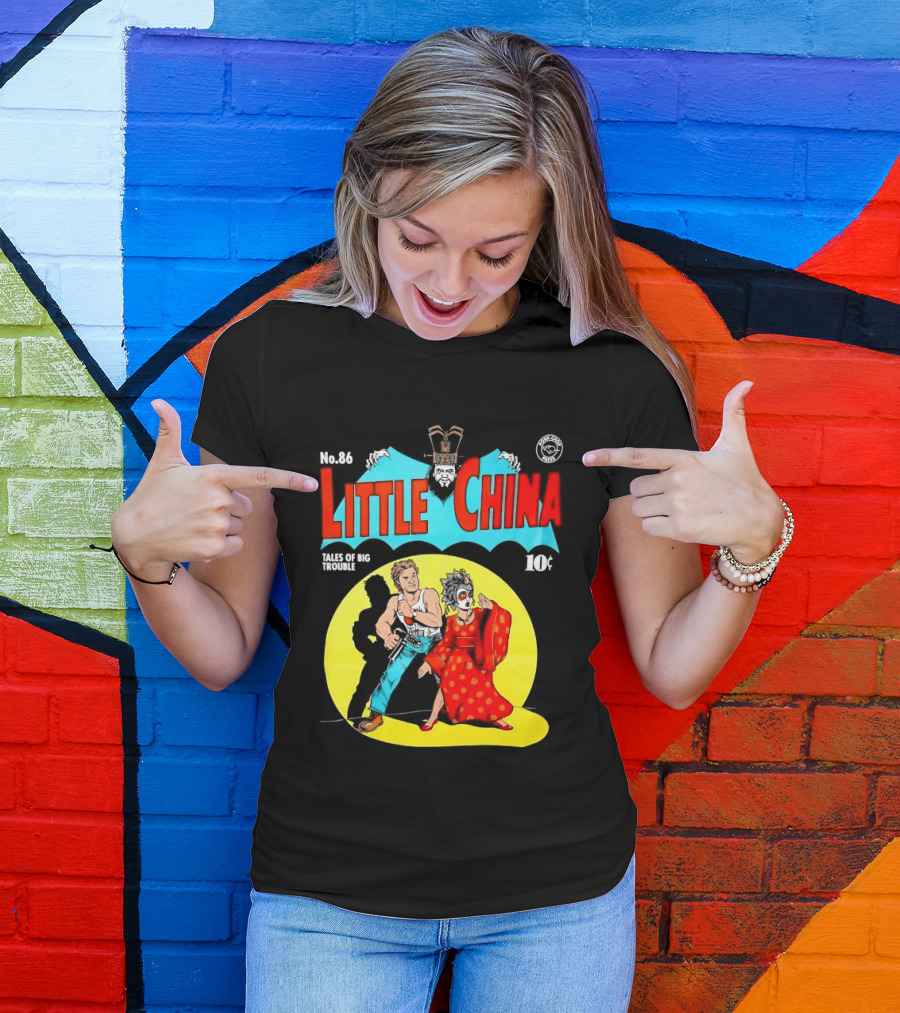No 86 Little China Jack Burton Gracie Law David Lo Pan Tales Of Big Trouble T-Shirt