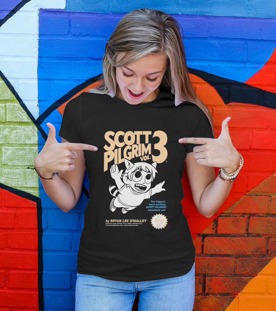 Scott Pilgrim Vol 3 Scott Pilgrim And The Infinite Adventure You By Bryan Lee O'Malley Oni T-Shirt