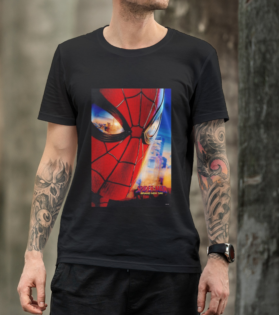 Spider Man Marvel Brand New Day Mask Studios T-Shirt