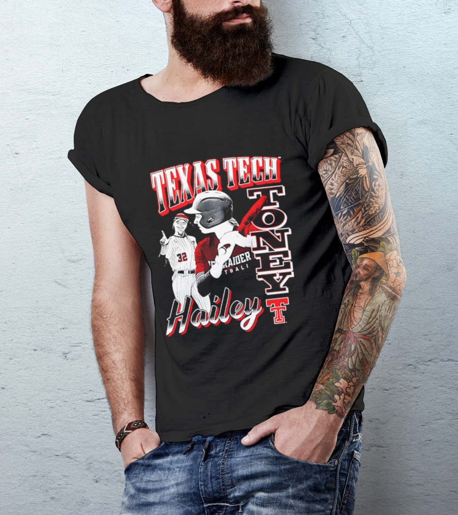 Texas Tech Red Raiders Hailey Toney 32 T-Shirt