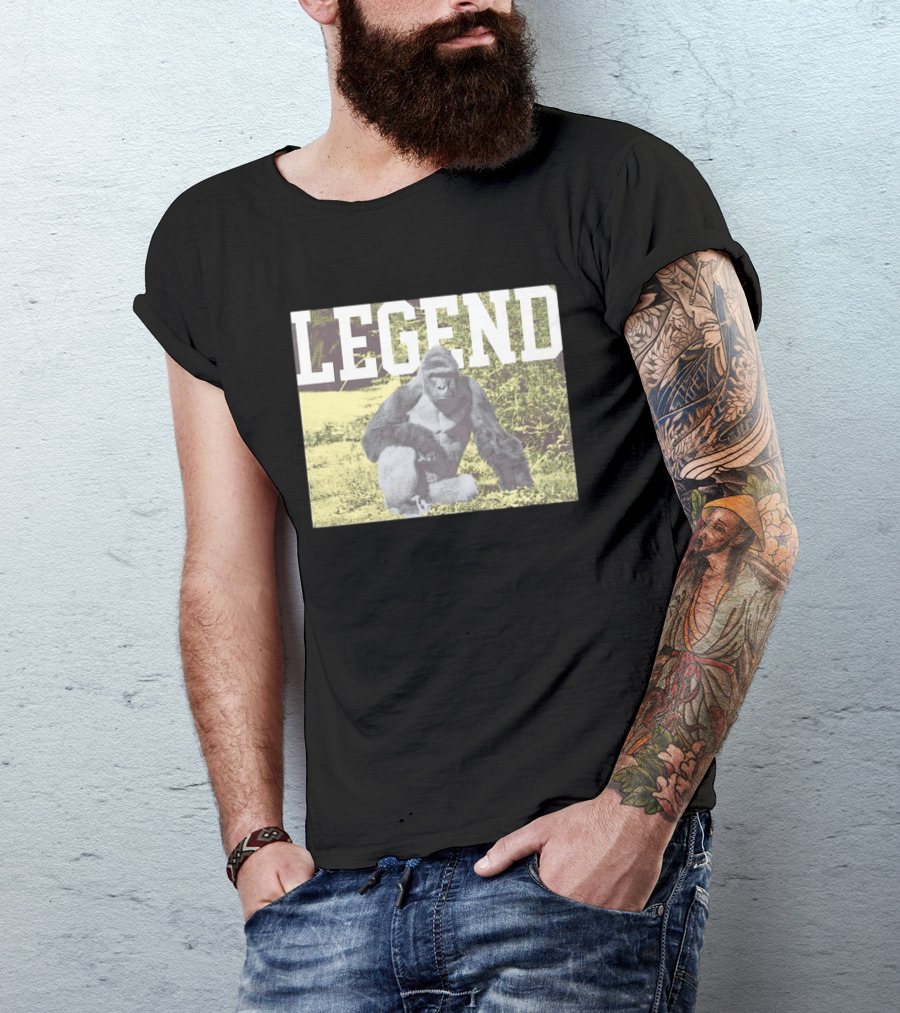 Legend Gorilla Wild Animals T-Shirt
