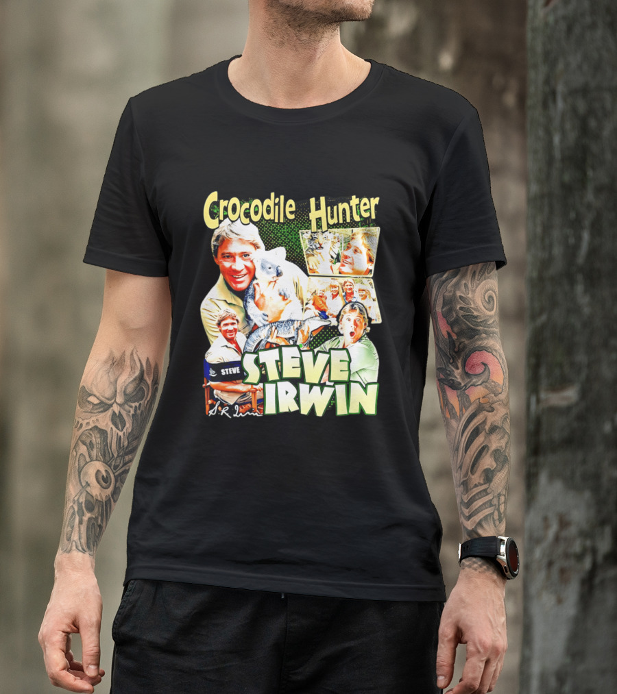 Crocodile Hunter Steve Irwin Wildlife Adventure T-Shirt